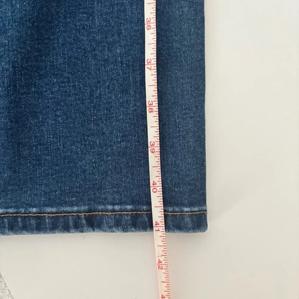 We the free Free People Palo Alto Boot Cut Button Fly Jeans Boho Western Size 28 - Picture 9 of 9